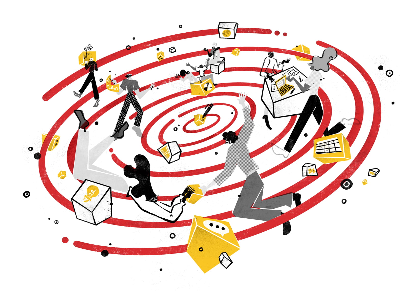 Illustrazione dei processi circolari